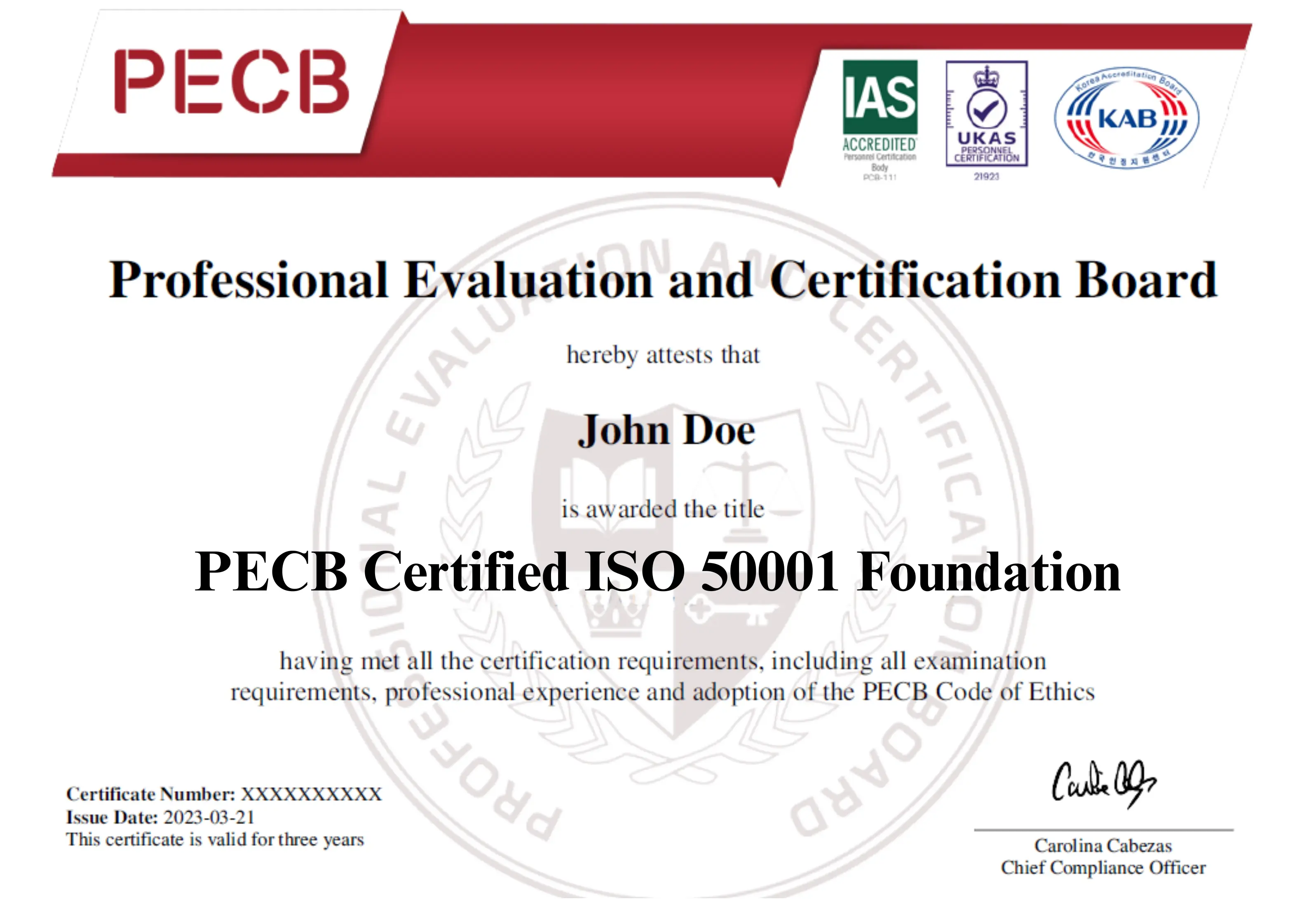 ISO 50001 Foundation